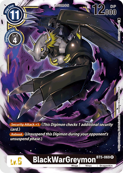Image of BlackWarGreymon [BT5-069] [Battle of Omni]