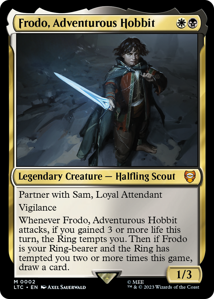 Image of Frodo, Adventurous Hobbit [The Lord of the Rings: Tales of Middle-Earth Commander]