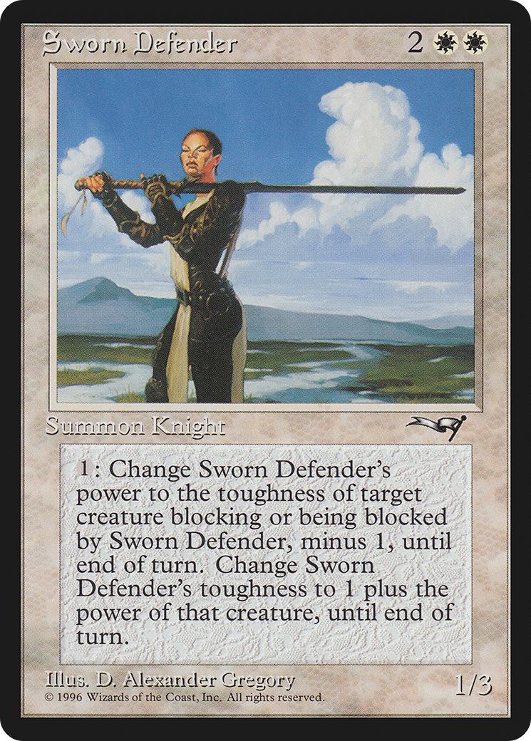 Image of Sworn Defender [Alliances]