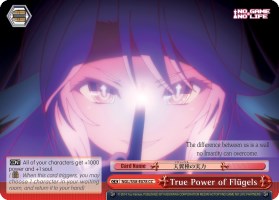 Image of True Power of Flugels (NGL/S58-E078 CC) [No Game No Life]