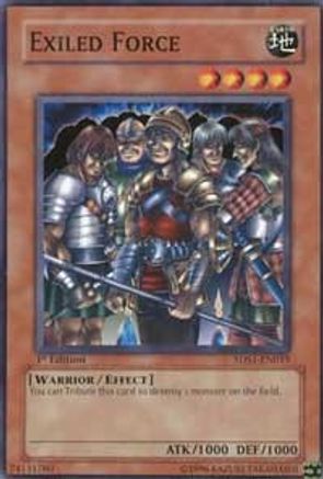 Image of Exiled Force [5DS1-EN019] Common