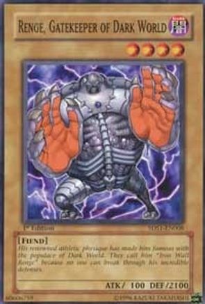 Image of Renge, Gatekeeper of Dark World [5DS1-EN008] Common