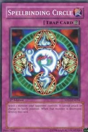 Image of Spellbinding Circle [5DS1-EN034] Common
