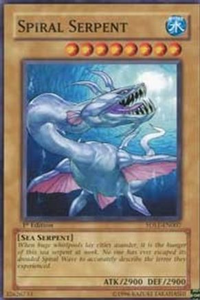 Image of Spiral Serpent [5DS1-EN007] Common
