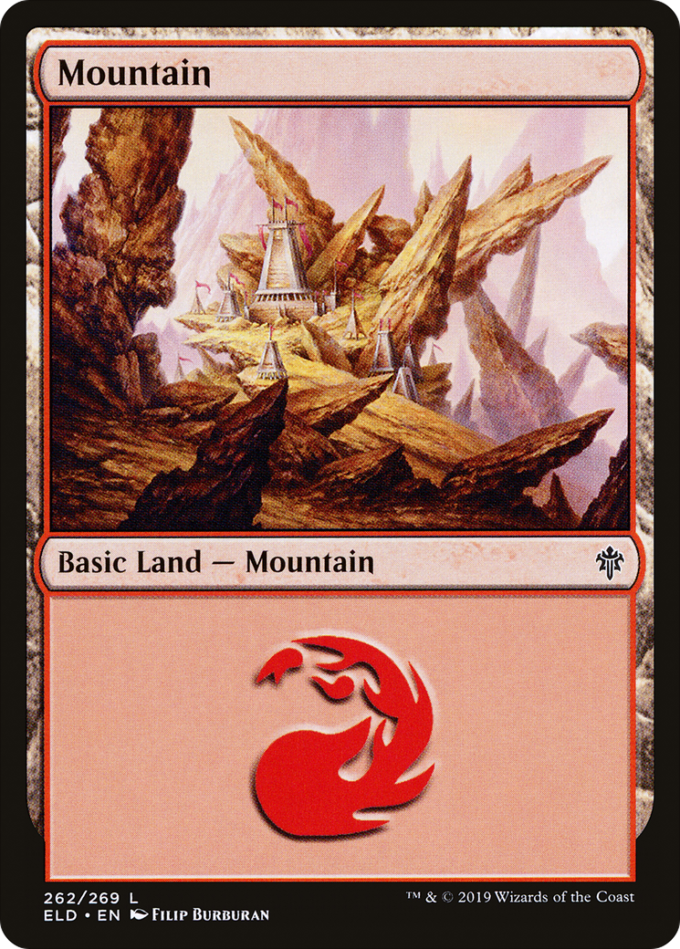 Image of Mountain (262) [Throne of Eldraine]