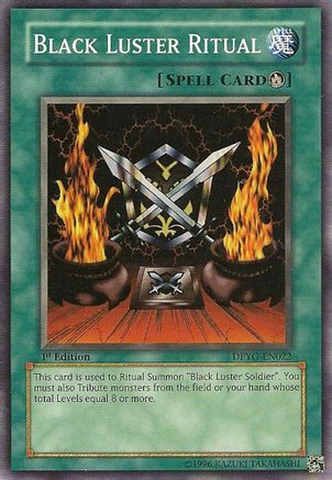 Image of Black Luster Ritual [DPYG-EN022] Common