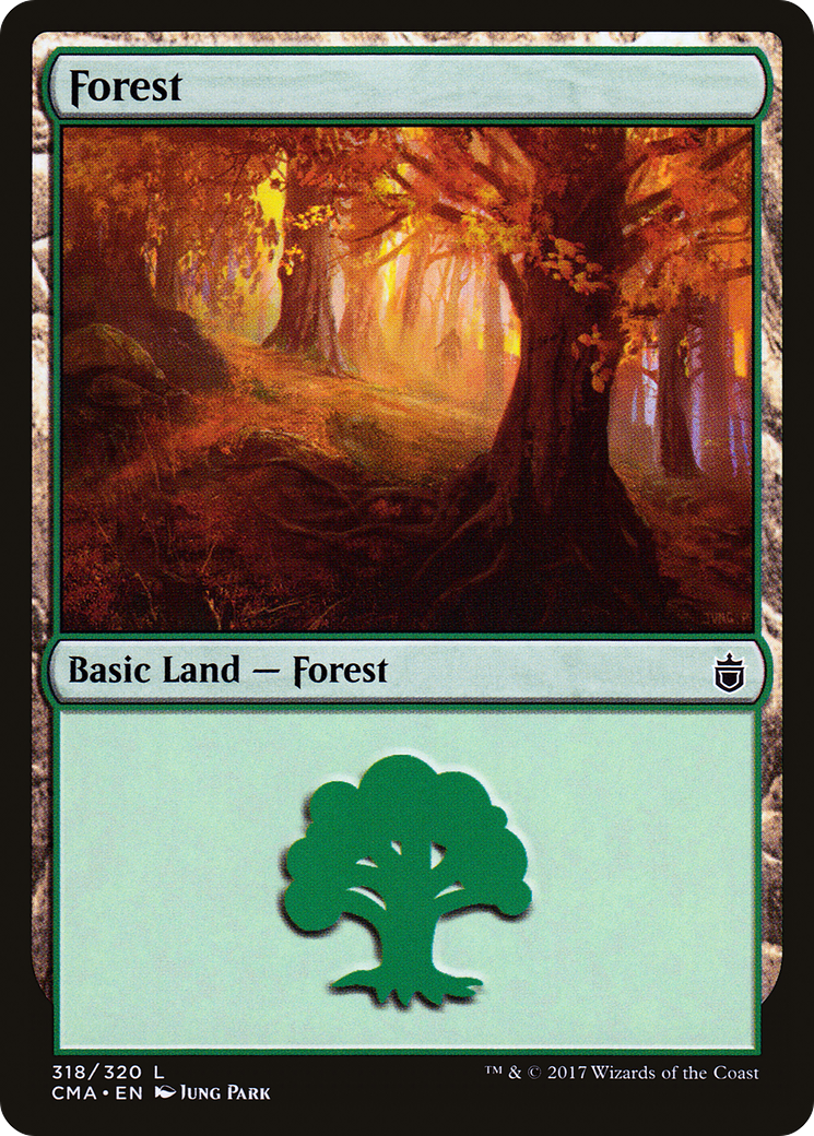 Image of Forest (318) [Commander Anthology]