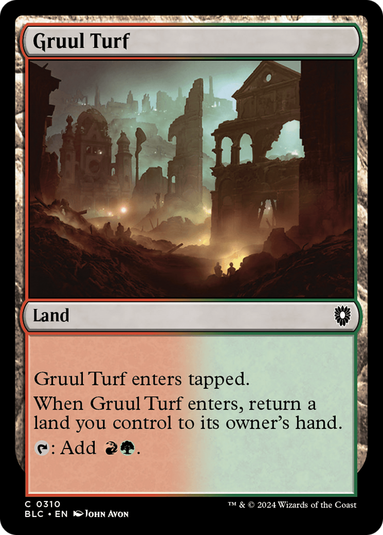 Image of Gruul Turf [Bloomburrow Commander]