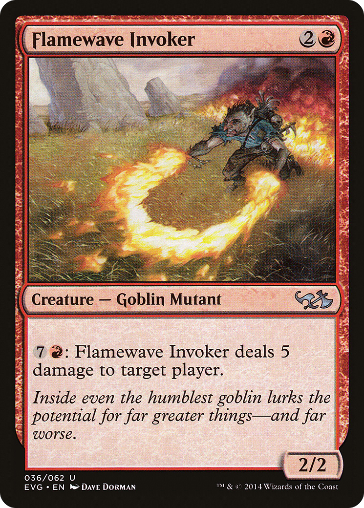 Image of Flamewave Invoker (Elves vs. Goblins) [Duel Decks Anthology]