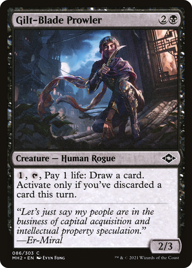 Image of Gilt-Blade Prowler [Modern Horizons 2]