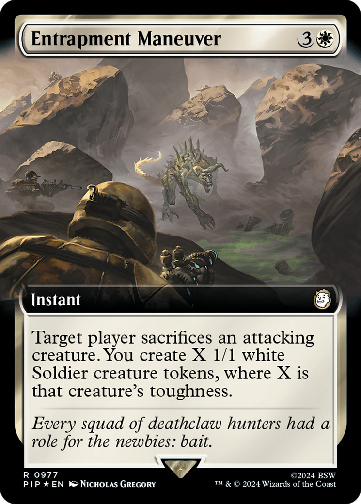 Image of Entrapment Maneuver (Extended Art) (Surge Foil) [Fallout]