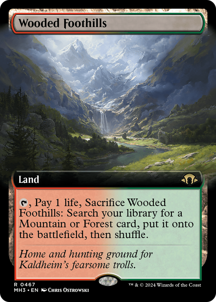 Image of Wooded Foothills (Extended Art) [Modern Horizons 3]