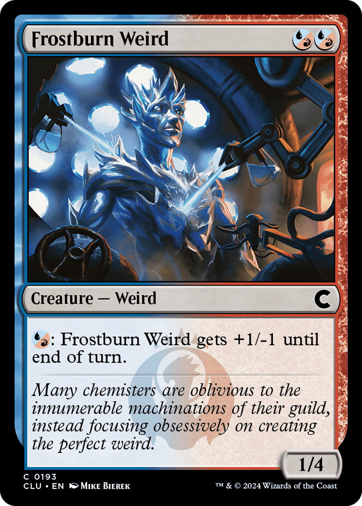 Image of Frostburn Weird [Ravnica: Clue Edition]