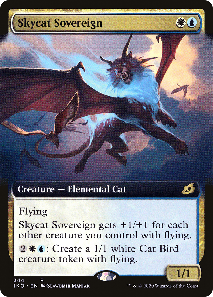 Image of Skycat Sovereign (Extended Art) [Ikoria: Lair of Behemoths]
