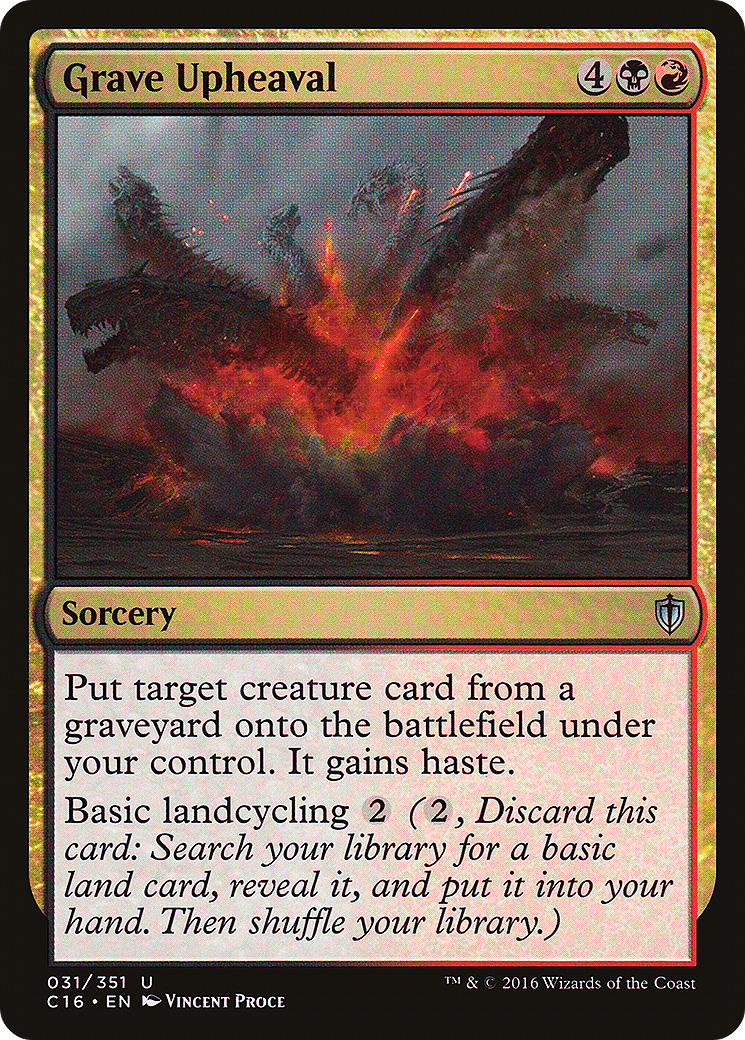 Image of Grave Upheaval [Commander 2016]