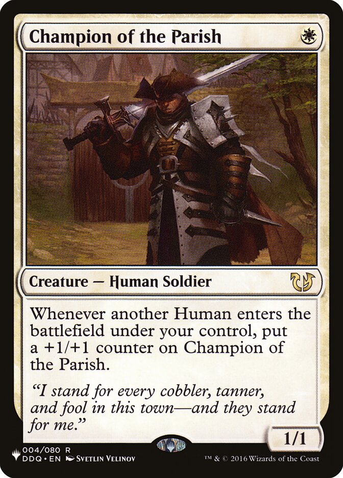 Image of Champion of the Parish [The List]