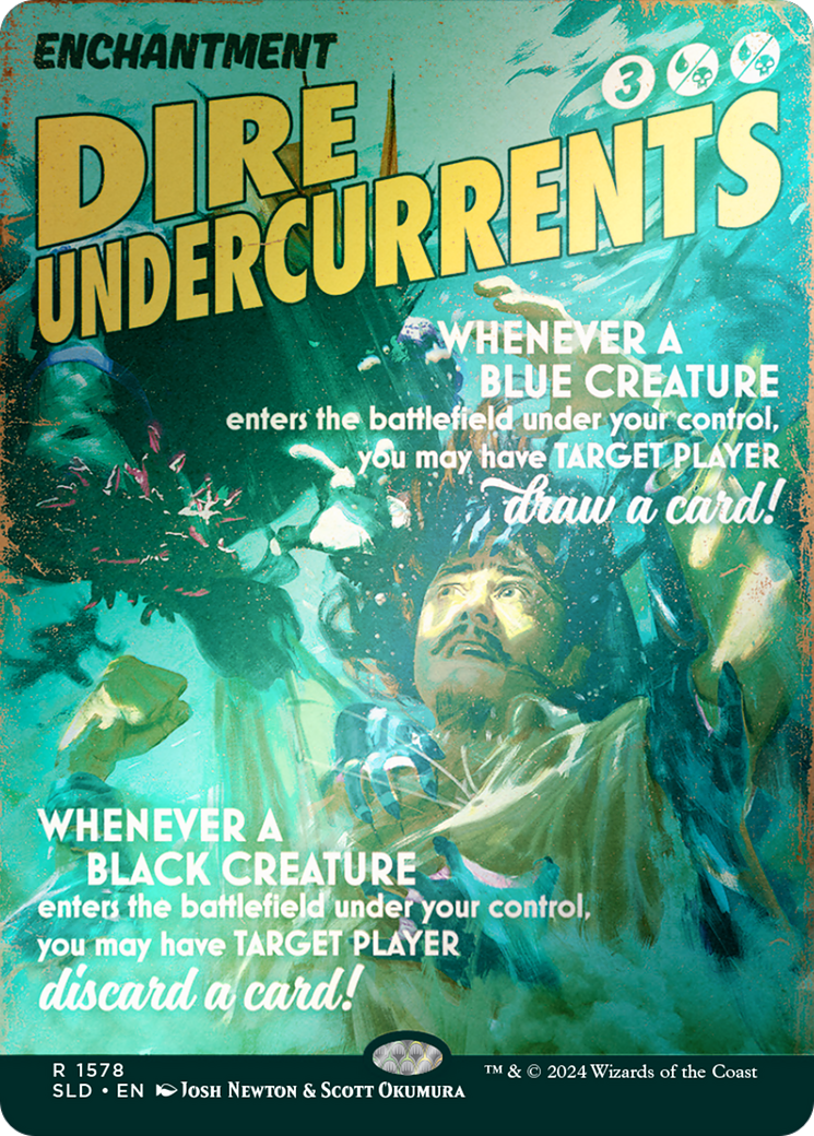 Image of Dire Undercurrents (Rainbow Foil) [Secret Lair Drop Series]