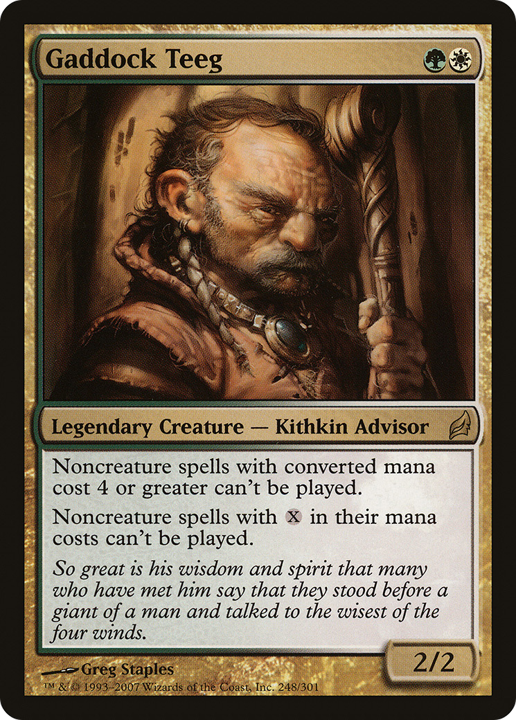 Image of Gaddock Teeg [Lorwyn]