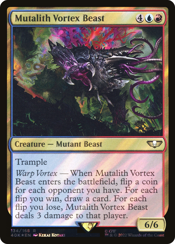 Image of Mutalith Vortex Beast (Surge Foil) [Warhammer 40,000]