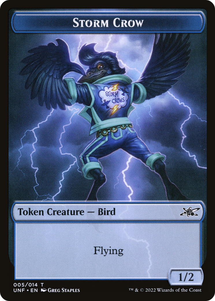 Image of Storm Crow Token [Unfinity Tokens]