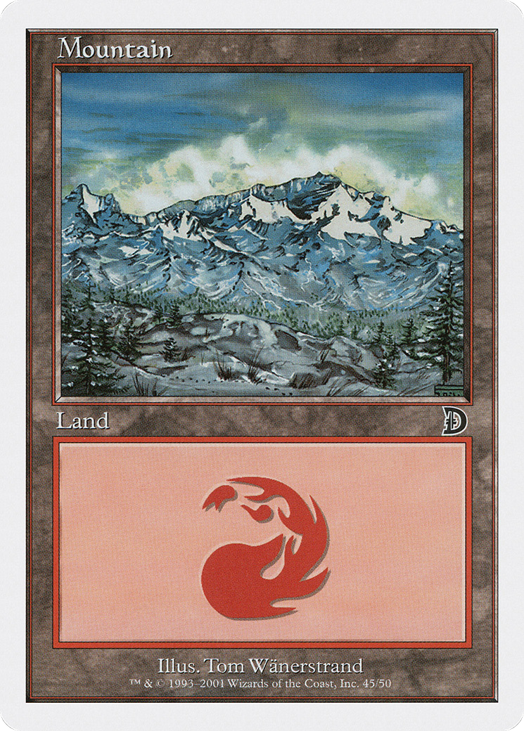 Image of Mountain (45) [Deckmasters]
