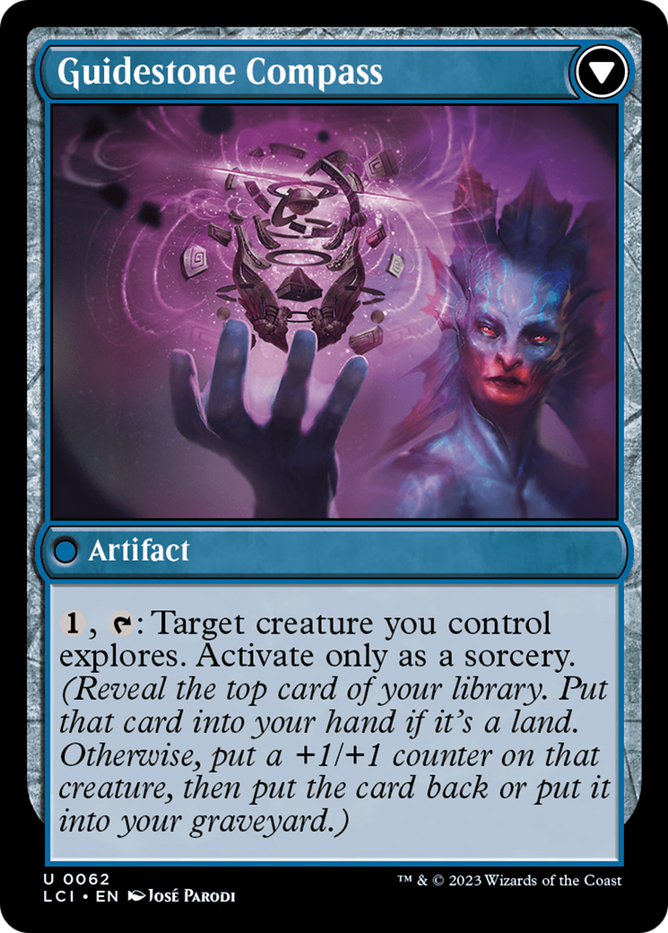Image of Lodestone Needle // Guidestone Compass [The Lost Caverns of Ixalan]