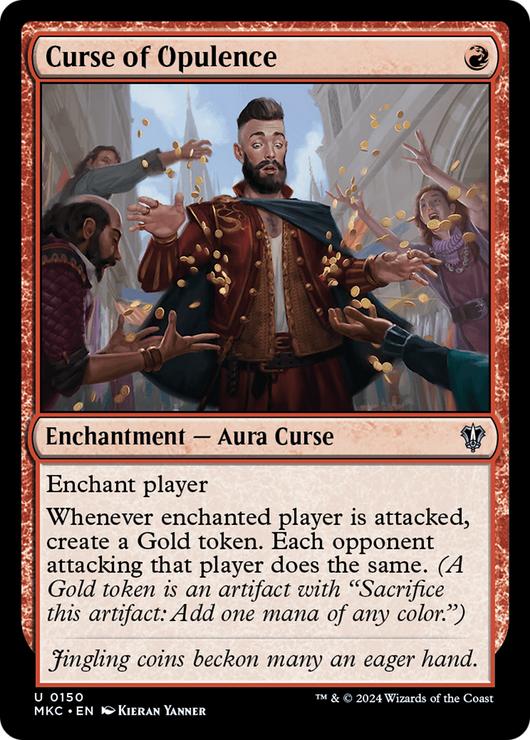 Image of Curse of Opulence [Murders at Karlov Manor Commander]