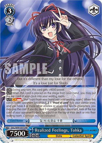 Image of Realized Feelings, Tohka [Date A Live Vol.2]