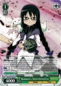 Image of Homura's Determination (MM/W17-E034 U) [Puella Magi Madoka Magica]