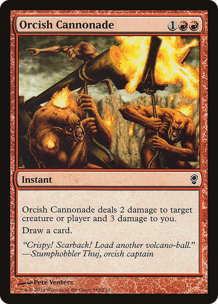 Image of Orcish Cannonade [Conspiracy]