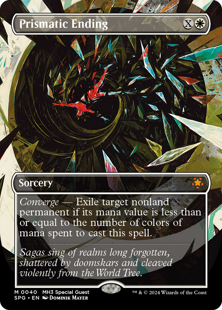 Image of Prismatic Ending (Borderless) [Modern Horizons 3 Special Guests]