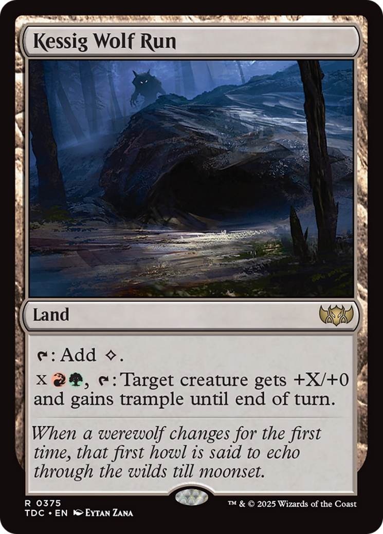 Image of Kessig Wolf Run [Tarkir: Dragonstorm Commander]