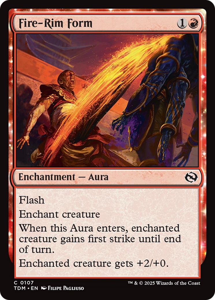Image of Fire-Rim Form [Tarkir: Dragonstorm]