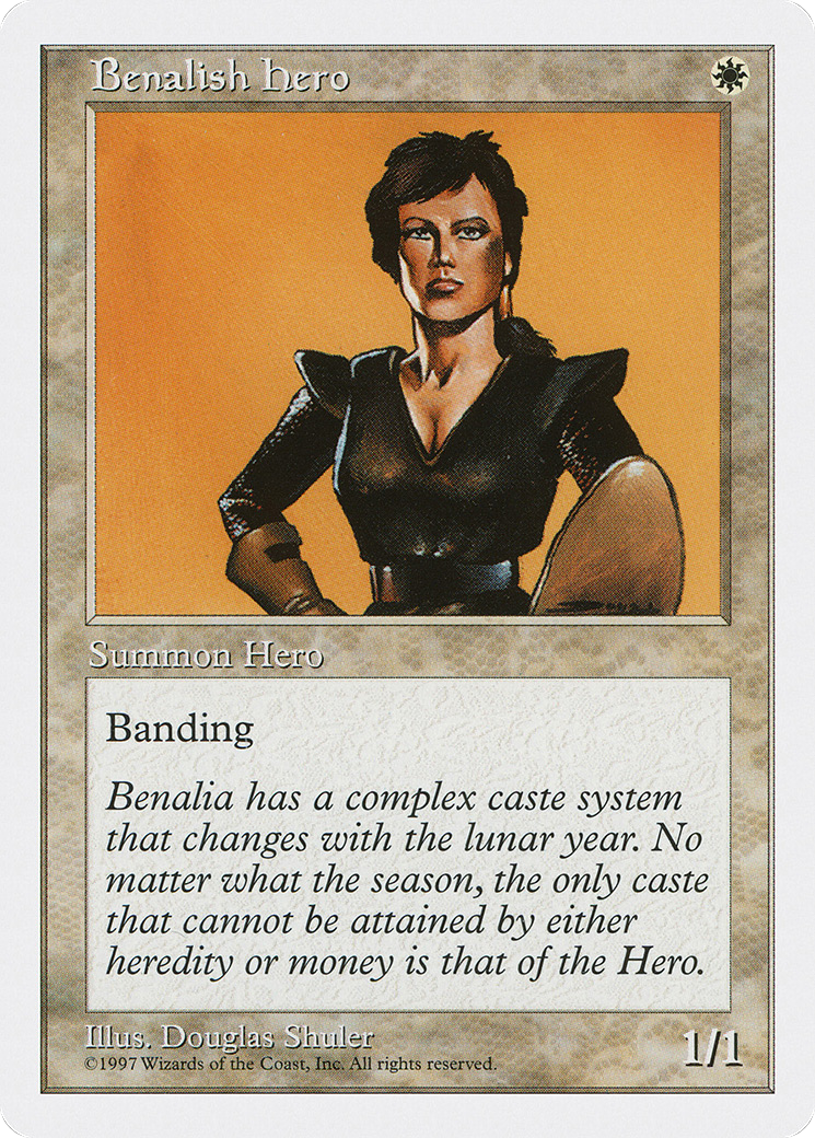 Image of Benalish Hero [Fifth Edition]