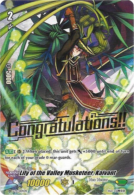Image of Lily of the Valley Musketeer, Kaivant (V-PR/0041EN) [V Promo Cards]