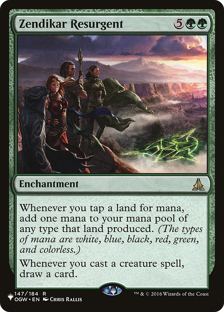 Image of Zendikar Resurgent [The List]