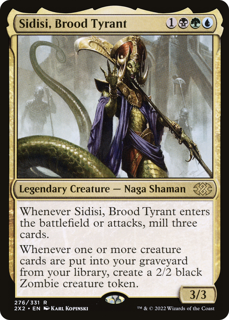 Image of Sidisi, Brood Tyrant [Double Masters 2022]