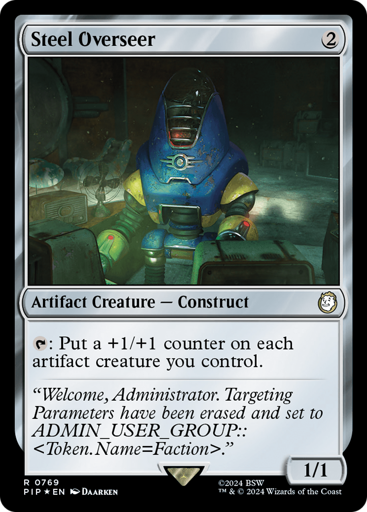 Image of Steel Overseer (Surge Foil) [Fallout]