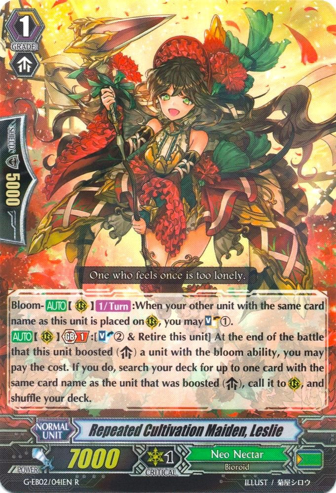 Image of Repeated Cultivation Maiden, Leslie (G-EB02/041EN) [The AWAKENING ZOO]