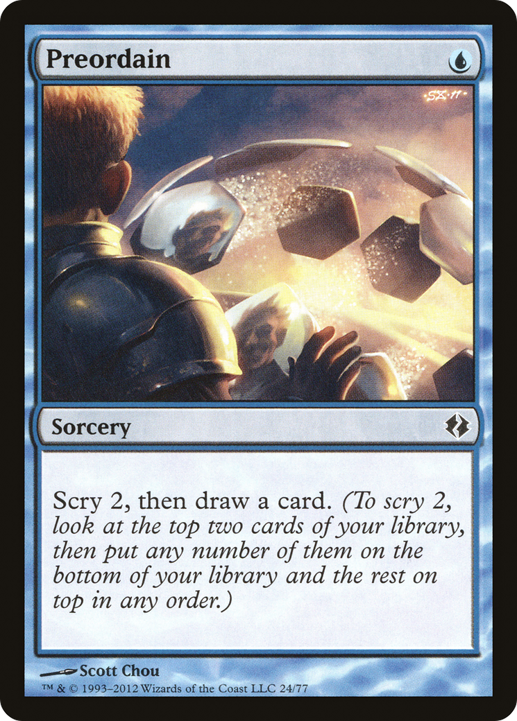 Image of Preordain [Duel Decks: Venser vs. Koth]