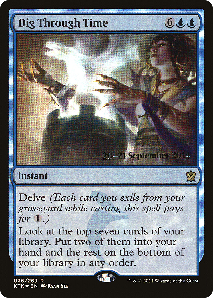 Image of Dig Through Time [Khans of Tarkir Prerelease Promos]
