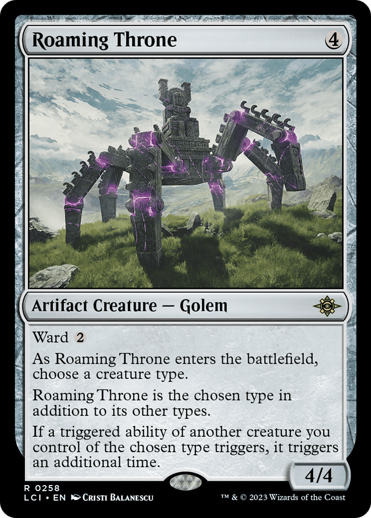 Image of Roaming Throne [The Lost Caverns of Ixalan]