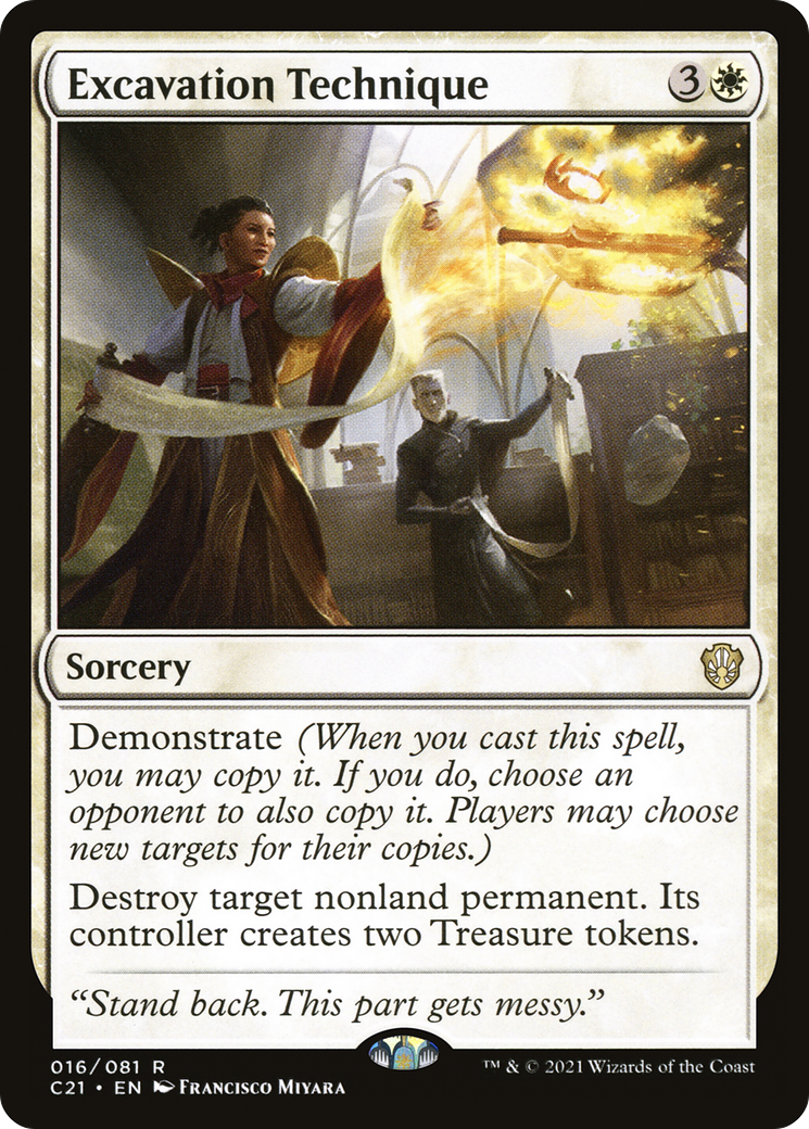 Image of Excavation Technique [Commander 2021]