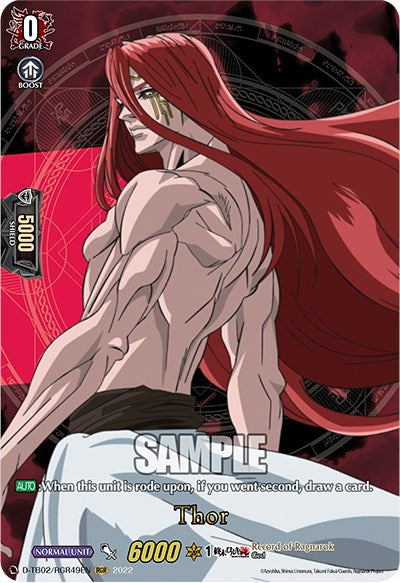 Image of Thor (D-TB02/RGR49EN) [Record of Ragnarok]