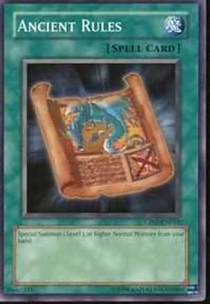 Image of Ancient Rules [CP07-EN019] Common