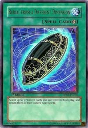 Image of Burial from a Different Dimension [CP08-EN010] Rare