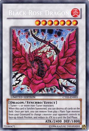 Image of Black Rose Dragon [CT05-EN003] Secret Rare