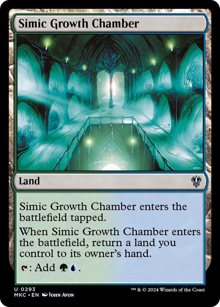 Image of Simic Growth Chamber [Murders at Karlov Manor Commander]