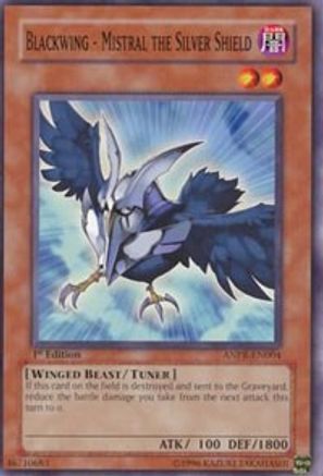 Image of Blackwing - Mistral the Silver Shield [ANPR-EN004] Common