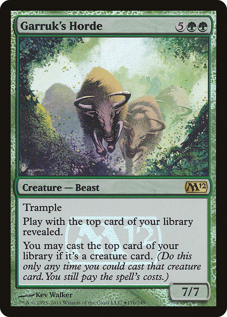 Image of Garruk's Horde [Magic 2012 Prerelease Promos]